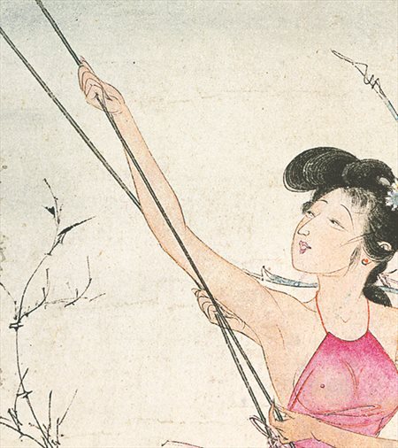 柳城县-胡也佛的仕女画和最知名的金瓶梅秘戏图